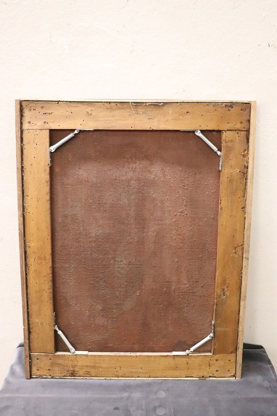 Image 1 of Artiste de l'école italienne, Madone en prière, huile sur toile, XVIIIe siècle