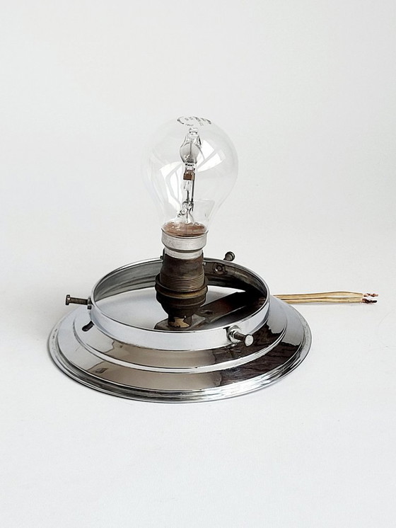 Image 1 of Art Deco Skyscraper Ceiling Light, 1930s