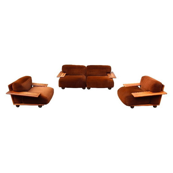 Image 1 of three-seater Piana sofa by Mario Bellini for Cassina, 1970