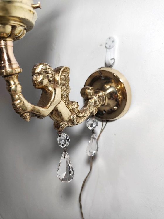 Image 1 of Bronce wall sconce. Spain, 1960s.