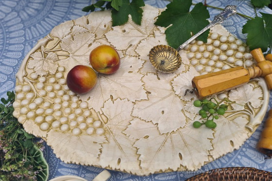 Image 1 of 1x Bassano Italia uva plato marcado