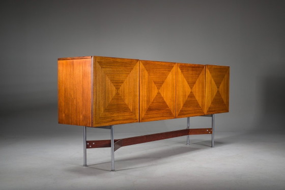 Image 1 of GLR-230 dressoir van palissanderhout, ontworpen door Rudolf Bernd Glatzel, jaren 60.
