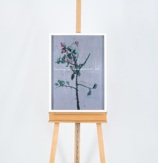 Tilman Hornig (1979) - The New Romanzer - 2008 - Acrylic on Plexiglas - 69 x 49 cm (73 x 53 cm With Frame)