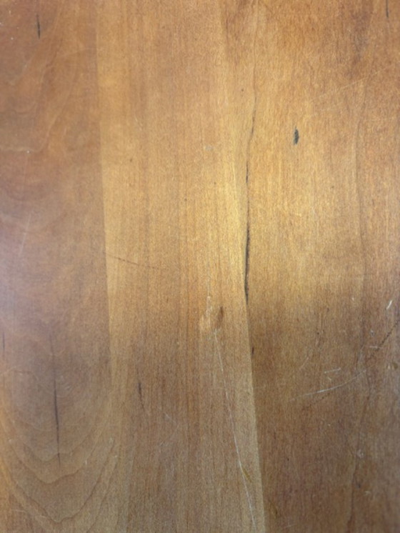 Image 1 of Table de salle à manger design More - modèle Stato - en merisier massif