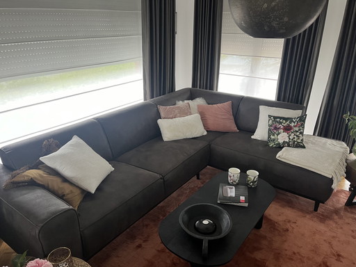Ecksofa aus Nubuk. Neu Nicht benutzt.