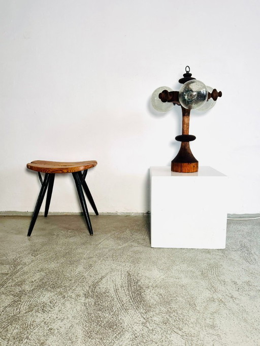 Rare lampe de table modèle 14 de Temde Leuchten, Suisse, années 1960