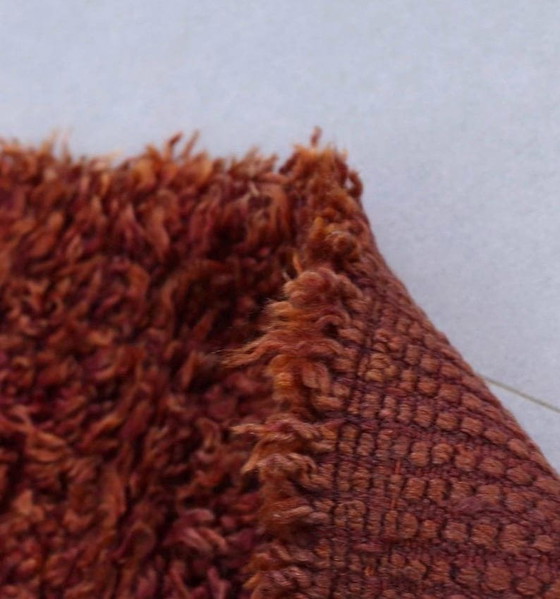 Alfombra bereber con un color tradicional especial hecho a mano, tamaño 2/3 m. – Alberto Bazzani, Wool (photo 2 of 10)