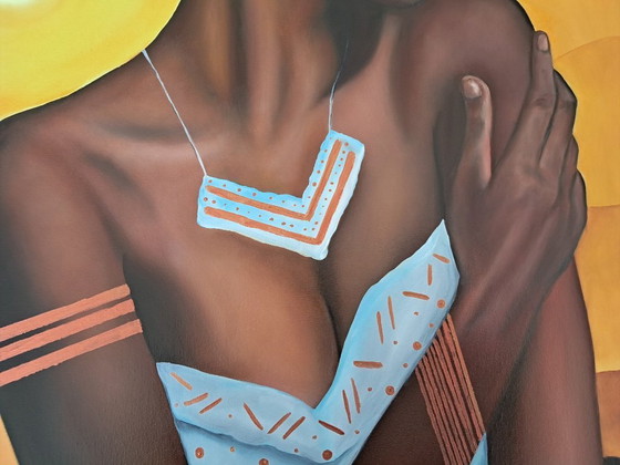 Image 1 of Enrica CIFFO - Africa Queen 1 - Dipinto dell'artista