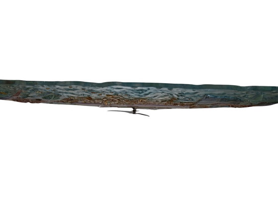 Image 1 of Magnífico reloj de pared de Gianfranco Costantin – Cristal artístico de Murano