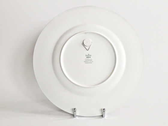 Image 1 of Porcelain Plate | Bjørn Wiinblad For Rosenthal | "Verkundigung" Christmas 1975