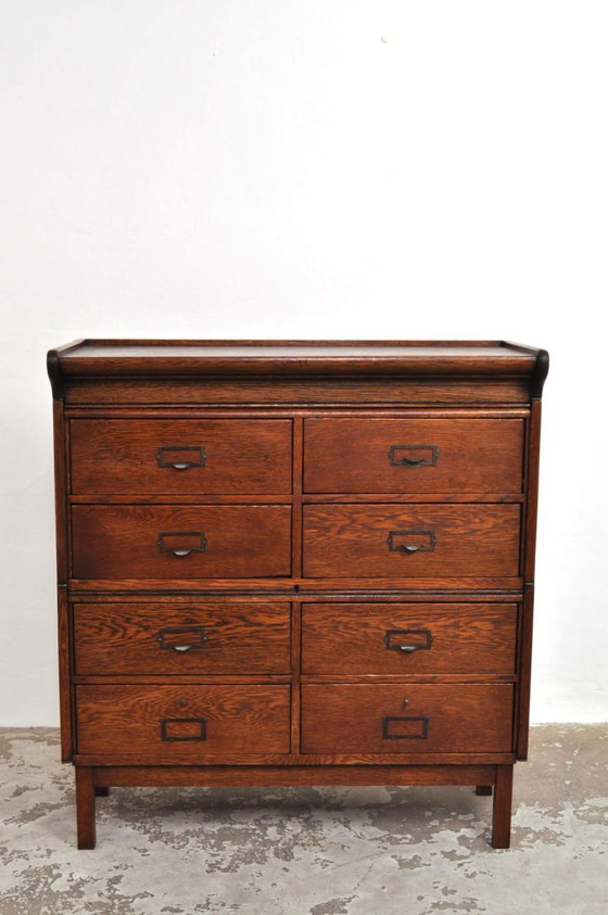Cassettiera antica Globe Wernicke, primi del '900. – Cassettiere, Wood (photo 7 of 14)