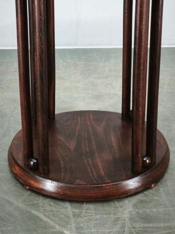 Image 1 of Fledermaus Vienna Secession Bentwood Table, Austria, circa 1900