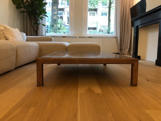 Image 1 of Marble Dark Emperador coffee table