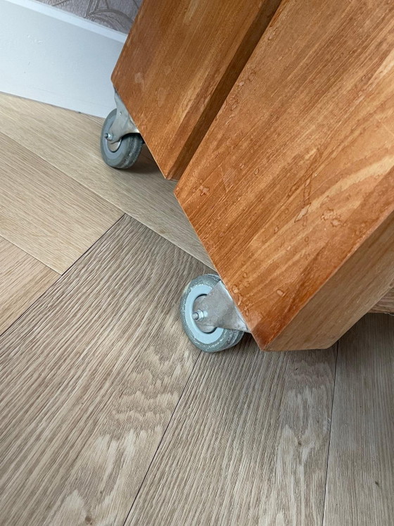 Ethnicraft sidetable teakhout masief 166x40x101 – Consoles (photo 6 of 7)