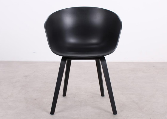 Image 1 of 4x HAY AAC 22 About A Chair Black