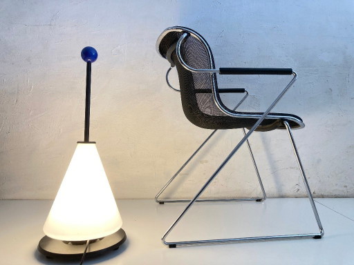 Elkamet Stand By postmoderne Stehlampe Design Linke Plewa 90er Jahre
