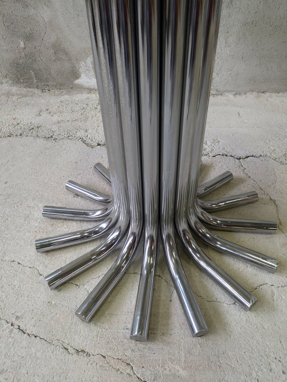 Image 1 of Attr. Gastone Rinaldi - Table - Metal, Glass