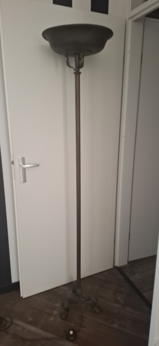Image 1 of Lampadaire en bronze de 180,5 cm de haut !