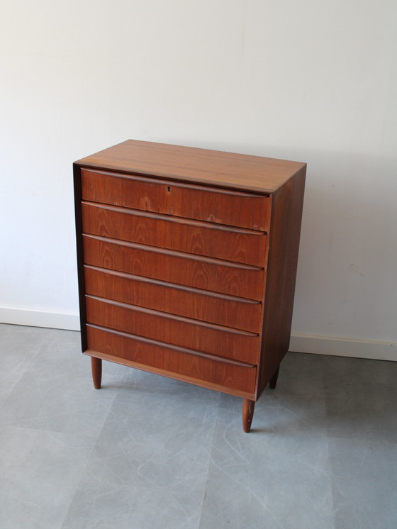 Image 1 of Cassettiera vintage danese in teak.