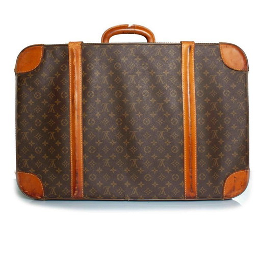 Louis Vuitton, malle en toile souple monogrammée