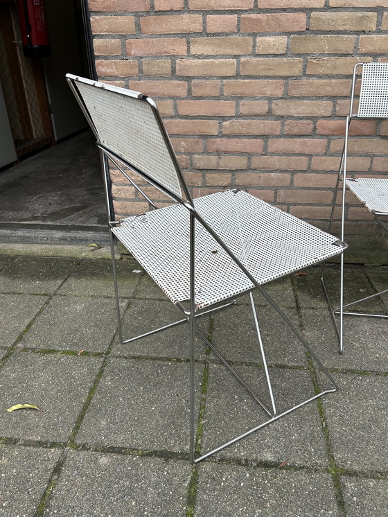 Image 1 of 4x Nuova X-Line eetkamerstoelen Niels Jørgen