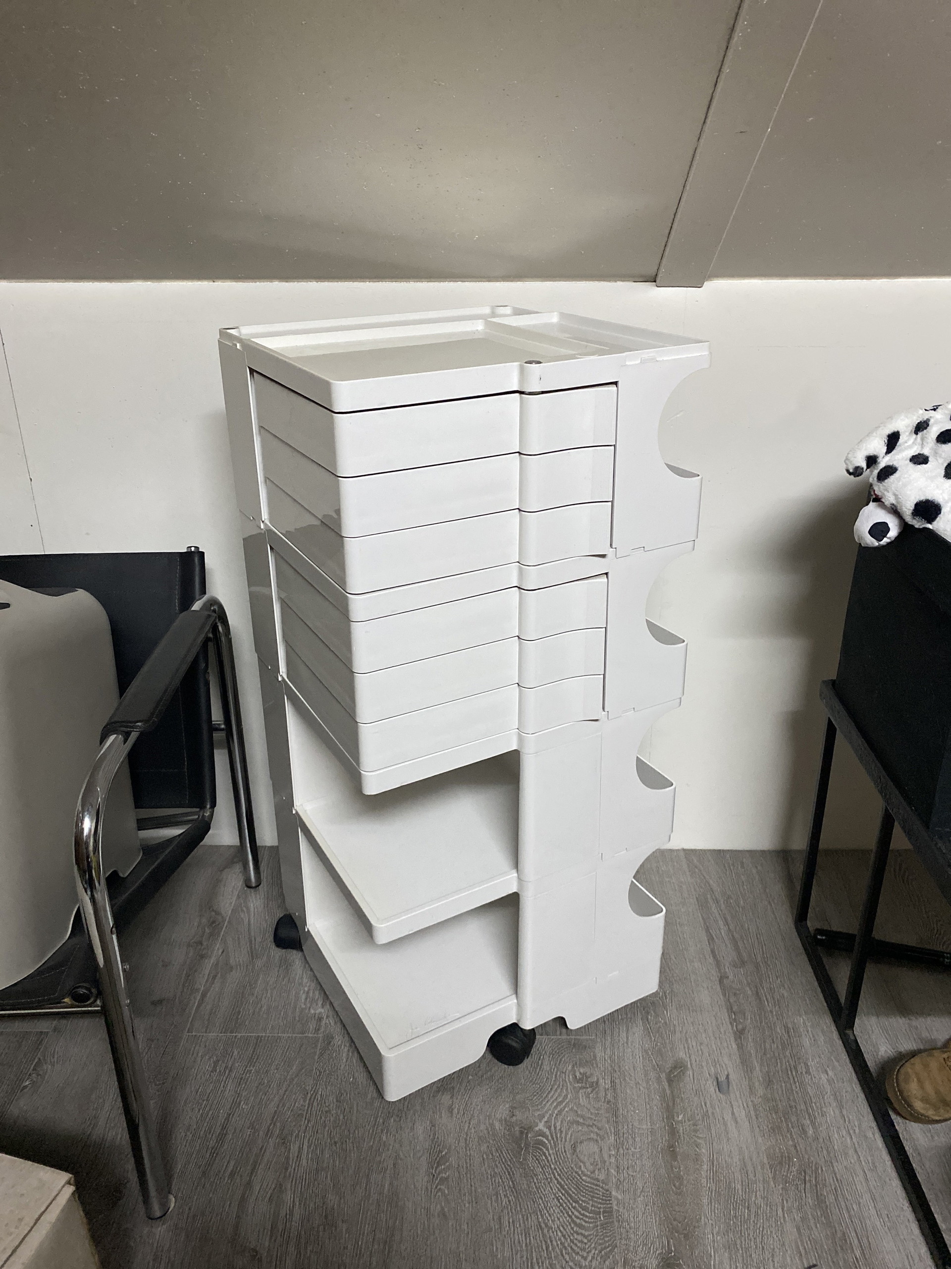 Joe Colombo 収納キャビネット ホワイト Joe Colombo Storage cabinet | Whoppah