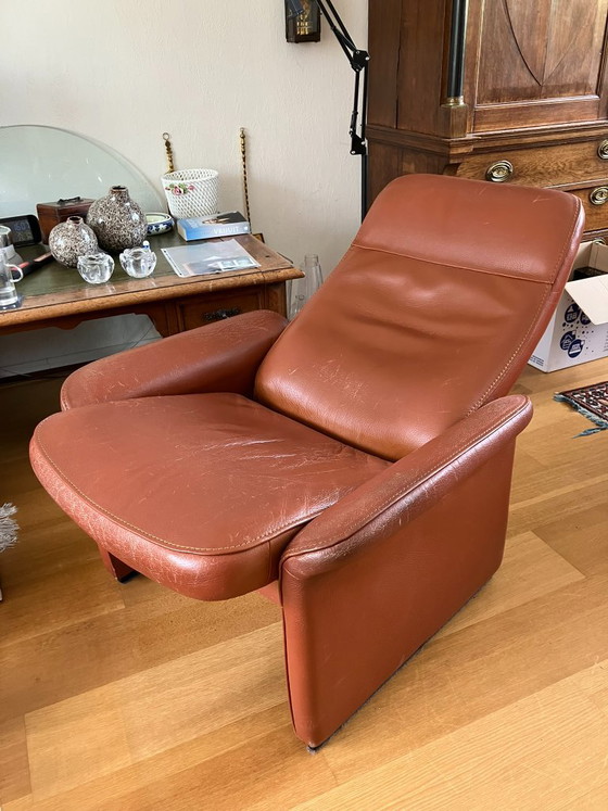 2 x Desede DS-50 Poltrona + 1 Pouf Originale – de Sede, Poltrone, Leather (photo 6 of 8)