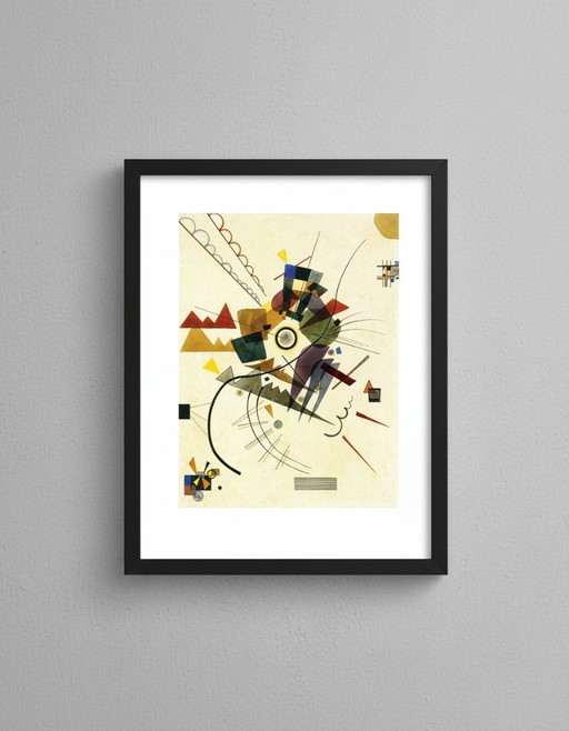 Kandinsky, Wassily - Tout autour - Estampe