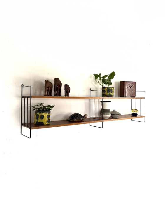 Image 1 of Mensola da parete vintage in teak, WHB Germania '60