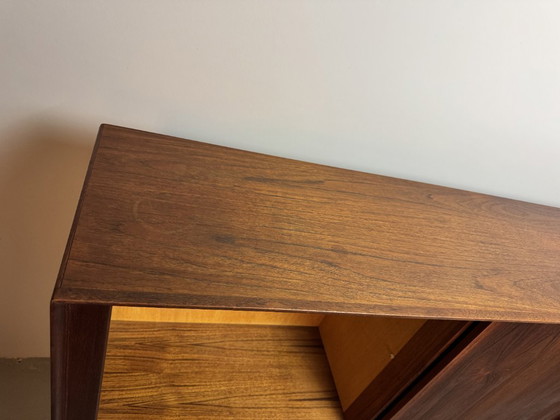 Image 1 of Skandinavisches Mid-Century-Design-Highboard, zugeschrieben E.W. Bach für Sejling Skabe, Dänemark, 1960er Jahre