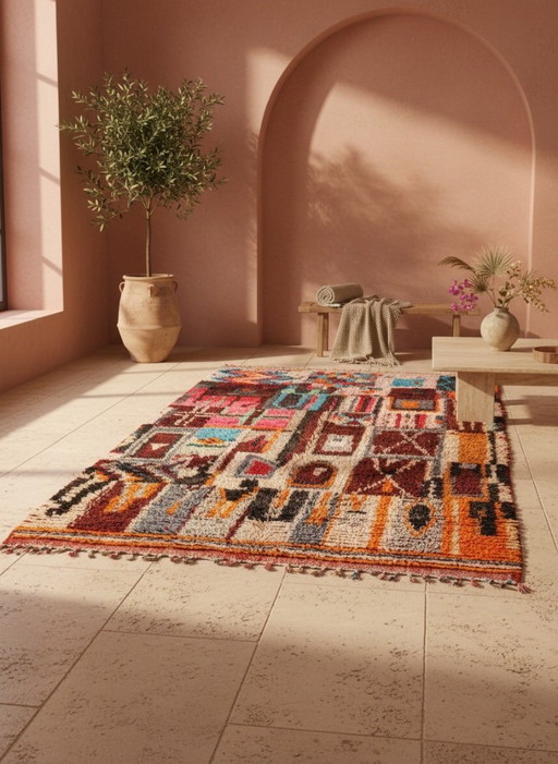Boujaad Rug 'Noela' | Hand-knotted in Morocco | 295 × 165 cm