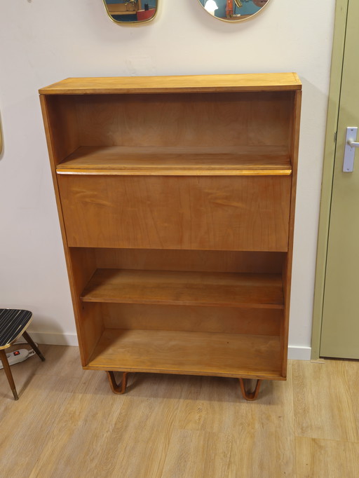 Vintage Pastoe Cees Braakman Bookcase Secretaire Cupboard Highboard