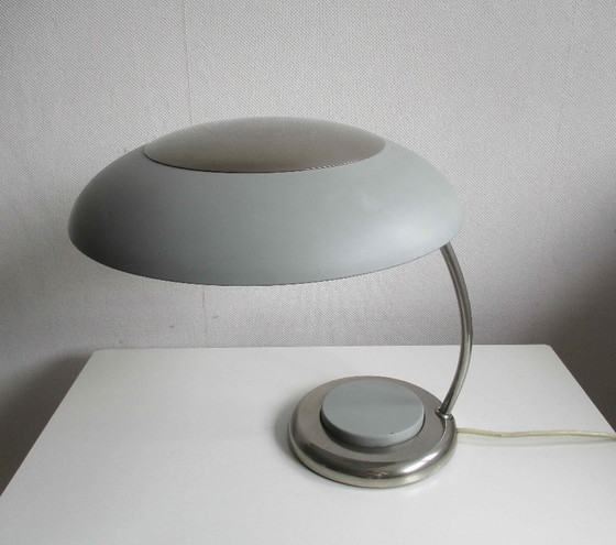 Lampada da tavolo-scrivania vintage VEB Leuchtenbau – Lampade da tavolo, Metallo (photo 5 of 13)