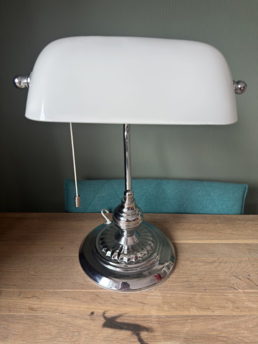 Lampe de banquier/notaire classique 37 cm