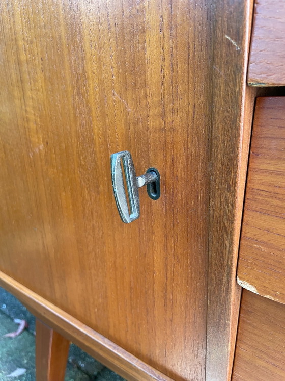 Vintage Sideboard _ Danish or Dutch Design – Metal, Brass (photo 8 of 15)