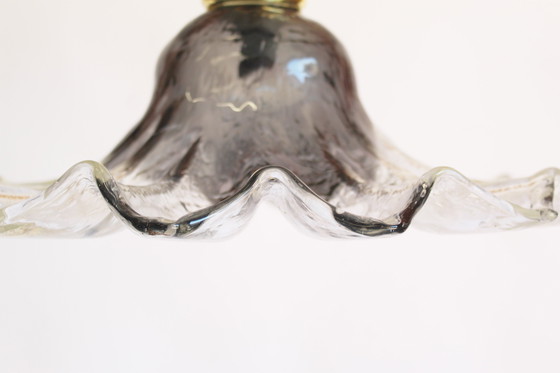 Image 1 of 1x Lampada a sospensione vintage in vetro di Murano