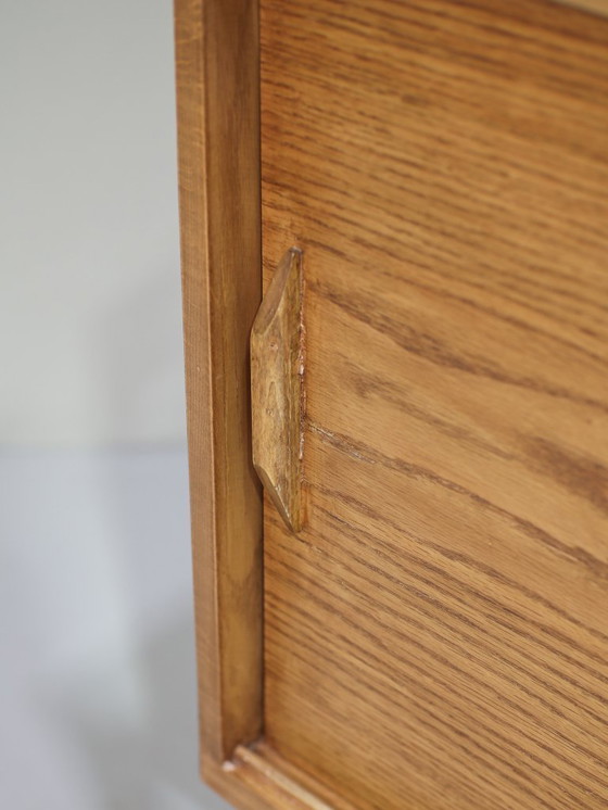 Image 1 of Buffet bas chêne vintage danois