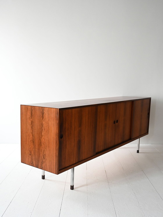 Image 1 of Buffet scandinave en bois de rose par Norgaard