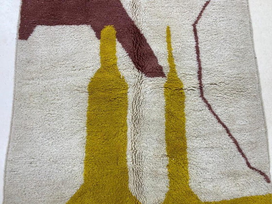 Tapis Marocain D’Atlas Traditionnel Artisanale Authentique 1,5/2,5 M – Ahrend, Wool (photo 7 of 8)