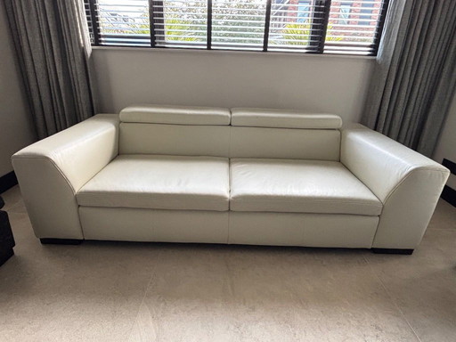 Modernes Lounge-Sofa aus Leder