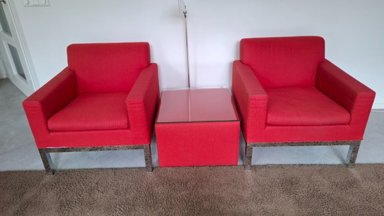 Minotti, 2 Armchairs Type Medium – Chrome (photo 9 of 9)