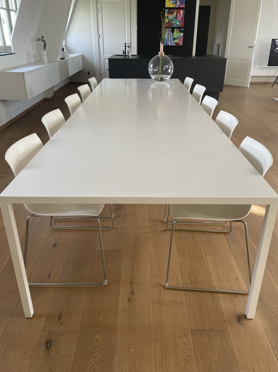 10 Arper Catifa chairs – Dining chairs, Plastic, Chrome (photo 6 of 6)
