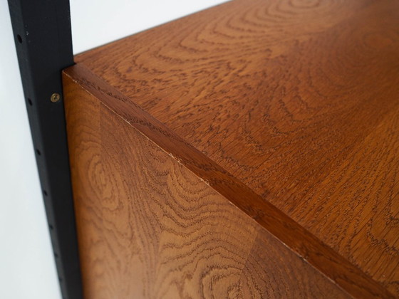 Image 1 of Systeemboekenkast in eikenhout, PS Systeem, Deens ontwerp, jaren 60, productie: Randers Møbelfabrik