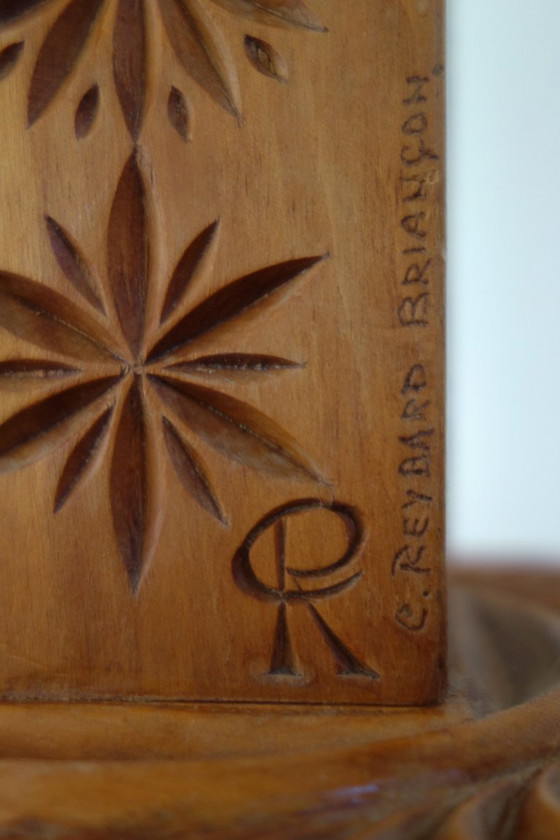 Basi per Lampade in Pino Arte Popolare Alte Alpi Anni '70 – Lampade da tavolo, Wood, Rustic (photo 10 of 14)