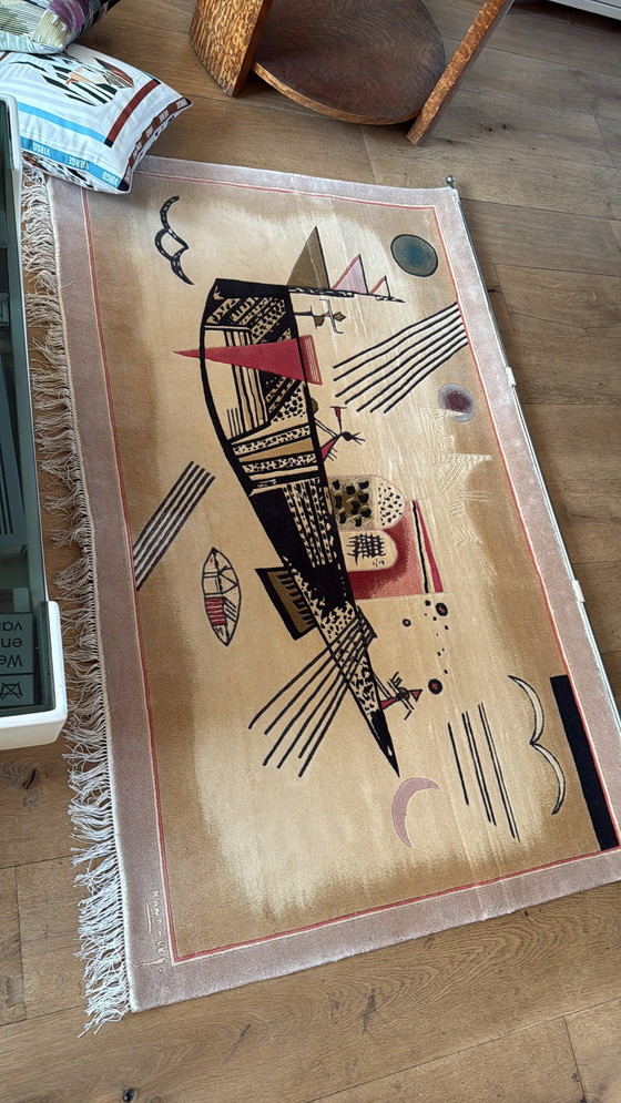 Image 1 of Wassily Kandinsky, Kapriziös - Wandteppich