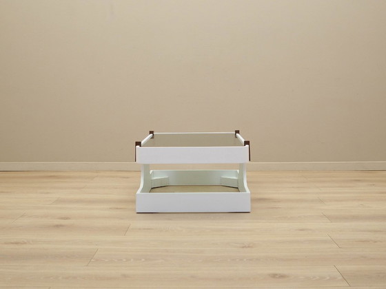 Image 1 of Glazen salontafel, Italiaans design, jaren 70, vervaardigd in Italië.