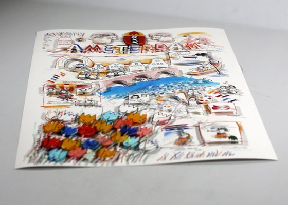 Image 1 of Schlote, Wilhelm - Amsterdam - costruzione 3D - firmato a mano