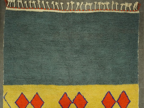 Image 1 of Berber tapijt - 325 cm x 216 cm - gekleurde wol