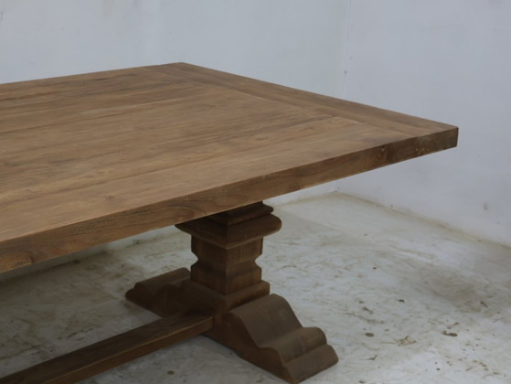 Mesa de Comedor Monasterio de Madera Maciza Antigua – Spirito (240 x 100 cm) – Follos Design, Mesas de comedor (photo 6 of 7)