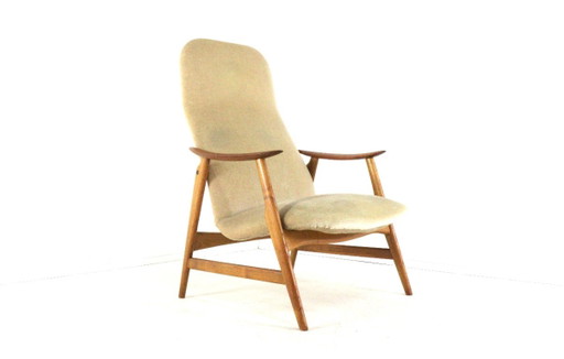 Frode Braathen and Hans Brattrud for Dokka Möbler Armchair Model 500 - Highback Vintage – fauteuils, Wood